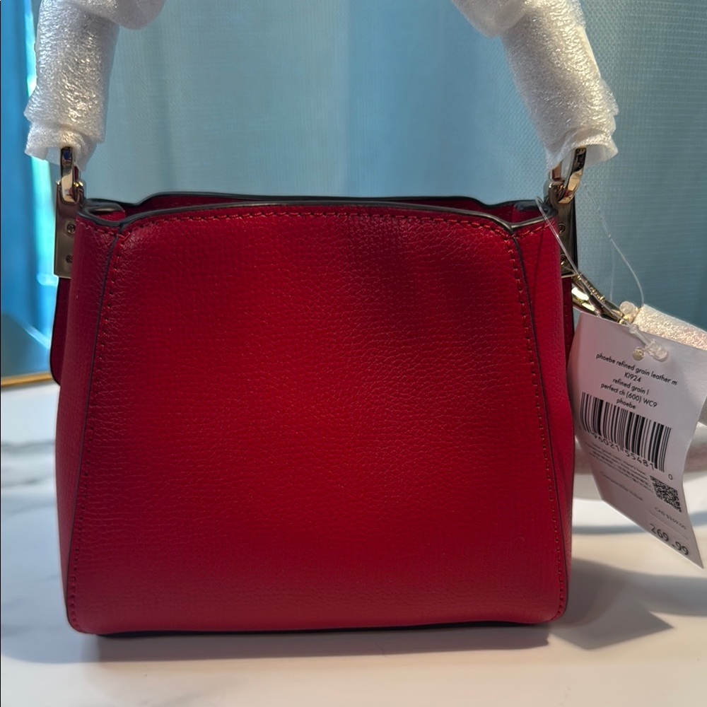 Kate Spade Cherry Red Two-Way Mini Bag NWT - Picture 5 of 8